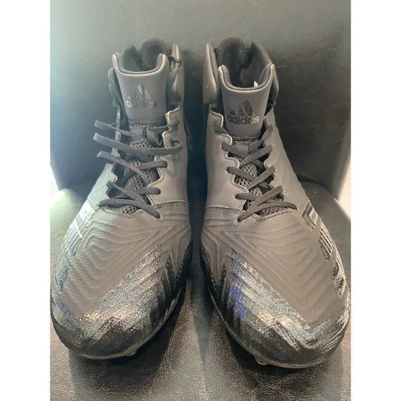 Adidas Freak X Carbon Mid Black Football Cleats Men’s Size 17. New. No Box. - Picture 8 of 10